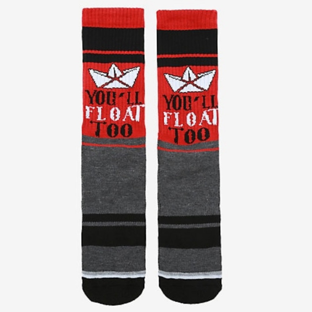 IT S.S. GEORGIE COLOR-BLOCK CREW SOCKS NWTs